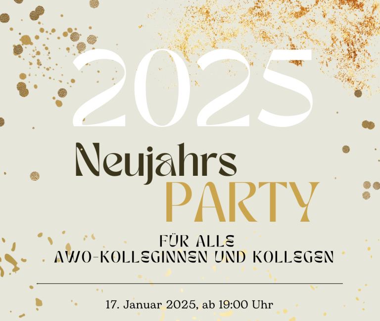 Einladung zur Neujahrsparty