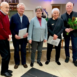 Jubilarehrung auf der Mitgliederversammlung 2024